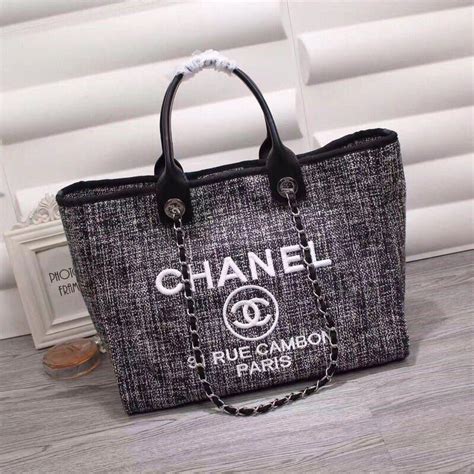 chanel canvas tote bag replica|chanel copy bags for sale.